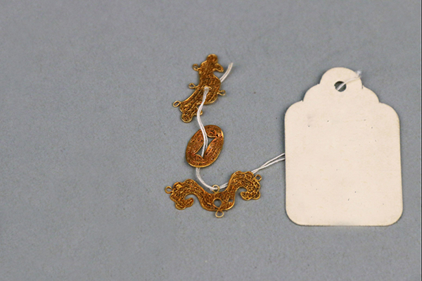 1金器-清累丝金饰件