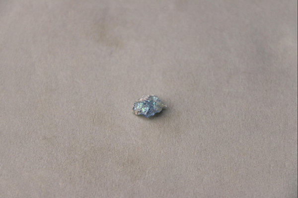 玉杂-明浅蓝琉璃珠碎块