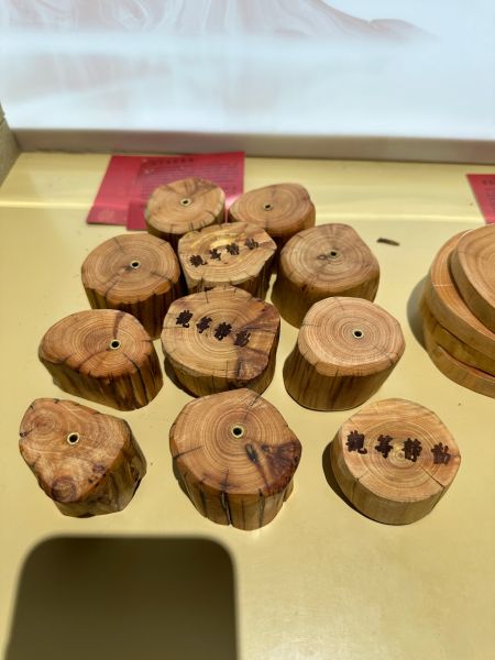 大觉手工崖柏香插