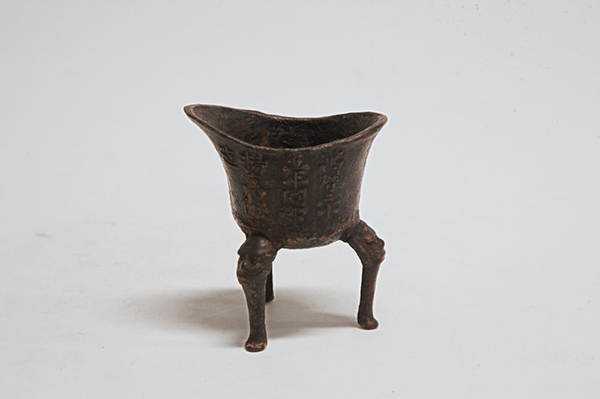 铜器-明万历三十五款铜爵