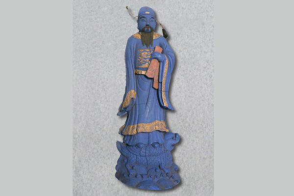 文具-清八仙人像青墨