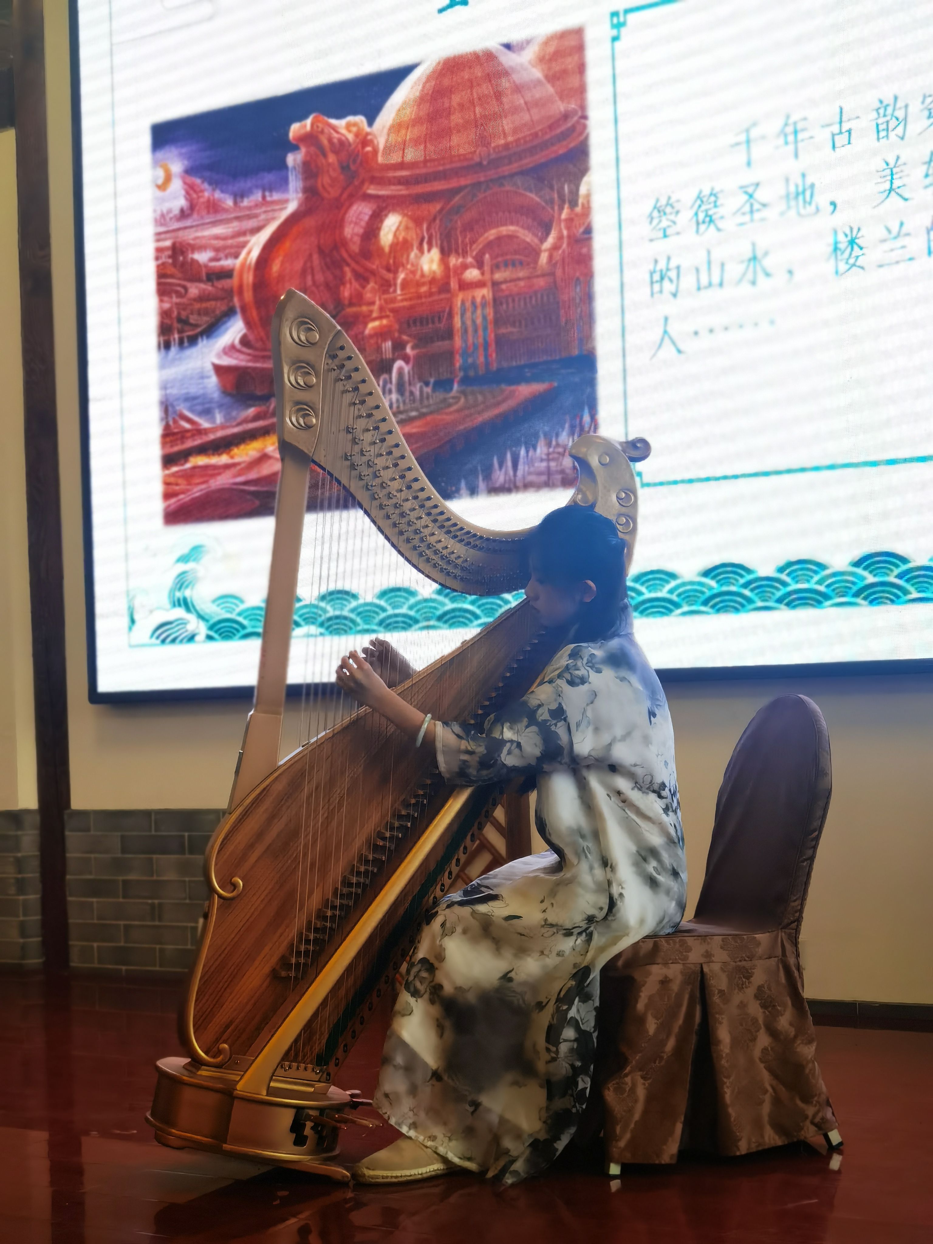 20210615“古乐飞扬入云端”箜篌演奏会在西山大觉寺举办3 20210615“古乐飞扬入云端”箜篌演奏会在西山大觉寺举办3