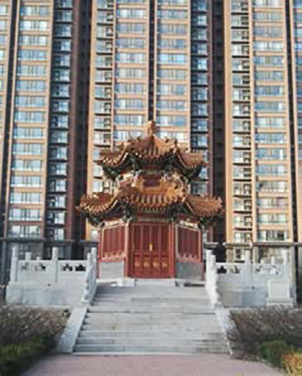 乾隆御书《神木谣》碑所在碑亭 乾隆御书《神木谣》碑所在碑亭